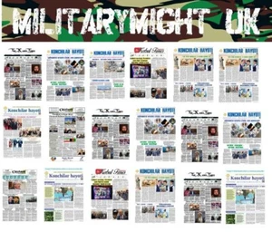 1 32 / 1 35 SCALE NEWSPAPERS AFGHANIST DIORAMA MODEL ACTION FIGURE DECALS - Picture 1 of 1