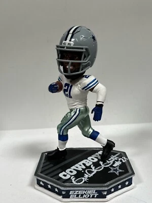 Ezekiel Elliott Firmado Dallas Cowboys Bobblehead Foco NFL Fanatics A268614 Foto 1 de 4