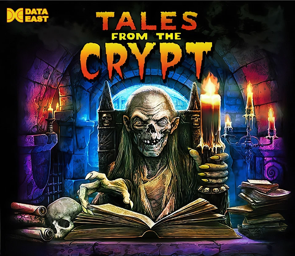 Tales From The Crypt Data East Pinball Machine Custom Translite 02 - Image 1 of 1