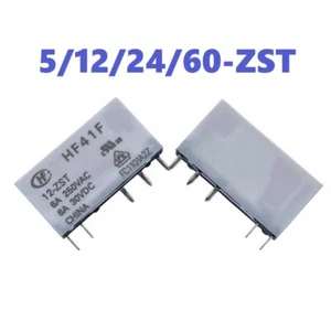 Relé HongFa HF41F 5-ZST HF41F 12-ZST HF41F 24-ZST 6A 5 pines HF HF41F ZST relé - Imagen 1 de 5
