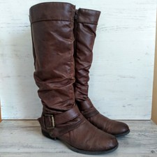 bare trap knee high boots