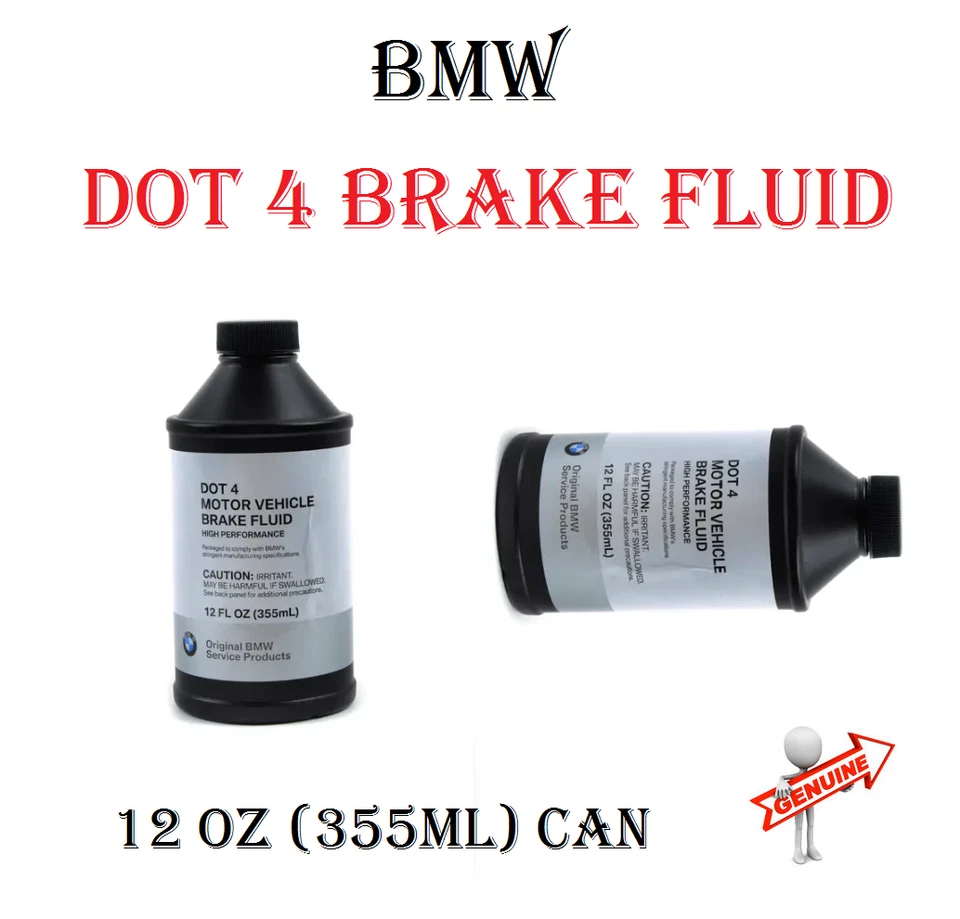 DOT4 Brake Fluid Brake Master Cylinder Oil QTY X1 For All BMW Models Foto 1 de 4