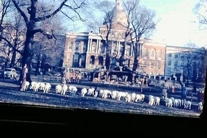 BOSTON USA 1957 PROFESSIONAL COLOUR SLIDES X 12 (A)-ATKINS TRAVEL SLIDES - Bild 1 von 12