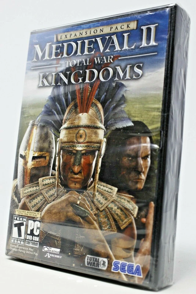 Medieval II: Total War - Kingdoms - PC - Strategy Game - NEW/Sealed - See Desc - Image 1 of 4