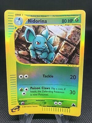Pokemon Card - Nidorina - Skyridge 83/144 Reverse HOLO NM/MINT