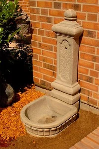 🔶 Wandbrunnen Antik Brunnen Gartenbrunnen Standbrunnen Springbrunnen BLACKFORM - Bild 1 von 6