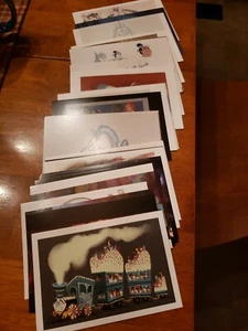 The Art of Disney Postcards: The Renaissance and Beyond 1989 - 2014 32 postcards - Picture 1 of 3