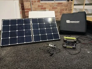 Goal zero Yeti 150 portable battery + 100w portable Renogy solar panel - Picture 1 of 6