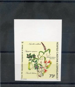 New Caledonia Sc 549 (YT 528a) ** Sehr schön NH 1987 Naturschutzgebiet, Imperf, 13 $ - Bild 1 von 1