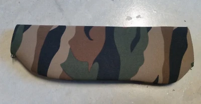 Neopreno vintage de paintball de la vieja escuela 7 oz (?) Cubierta de tanque de CO2 Woodland Camo Foto 1 de 4