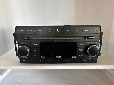 2008-12 Chrysler Dodge Jeep FM/AM Radio MP3 6 CD DVD Changer OEM P/N: 05064933AC - Image 1 of 4
