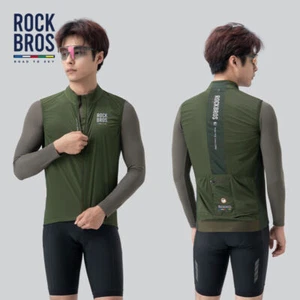 Rock Brothers Skyway Series Windproof Cycling Vest Cycling Leisure Sports Vests - Picture 1 of 23