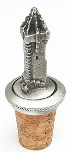 Wallace Monument Handcrafted From English Pewter Bottle Stopper + GiftBag - Picture 1 of 7