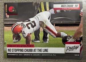 NICK CHUBB 075/299 Red XTRA Points 2021 Prestige Highlight Reel Insert #HR-NC - Picture 1 of 2
