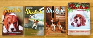 Lot 4 SHILOH Books Season Saving Christmas Phyllis Reynolds Naylor PB/HB L2 - Imagen 1 de 1