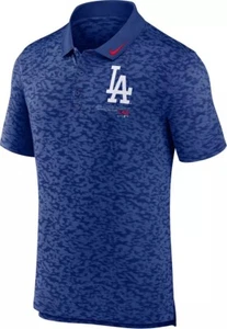 Los Angeles Dodgers Nike Blue Next Level Dri-Fit Polo Shirt Men’s Large New - Picture 1 of 5