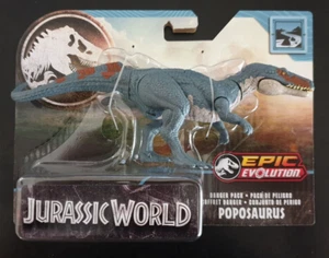 Jurassic World Epic Evolution Danger Pack Poposaurus Dinosaur Mattel - Picture 1 of 3