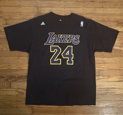 Men’s Adidas NBA Los Angeles Lakers Kobe Bryant Shirt LG - Image 1 of 4