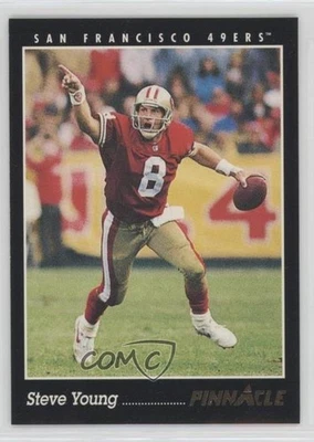 1993 Pinnacle Steve Young #255 HOF - Image 1 of 2