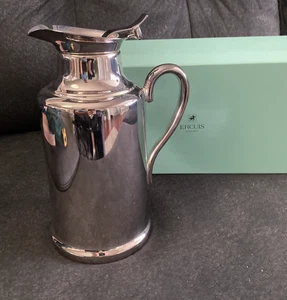 Ercuis Classique Silverplate Thermal Insulated Pot 34 oz. - Picture 1 of 8