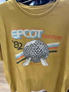 Disney Epcot Center ‘82 Spaceship Earth Ship Adult XXL Vintage Single Stitch - Picture 1 of 2