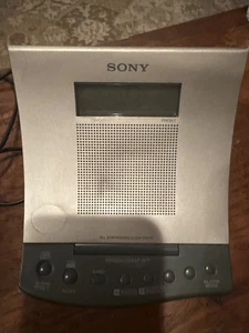 SONY ICF-C703 Alarm Clock AM/FM Radio Backlit Digital Display 100% Working - Picture 1 of 3