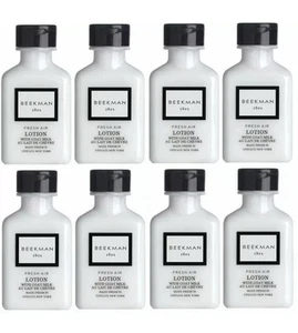 Beekman 1802 Fresh Air Lotion Lot of 8 Each 1oz Bottles Hotel travel Size - Picture 1 of 2