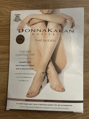 Pantimedias Donna Karan The Nudes transparentes a la cintura talla pequeña pequeña B04 Foto 1 de 3