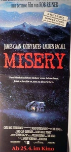 Misery - Kathy Bates - James Caan - Filmposter A3 19x42cm gefaltet - Picture 1 of 1