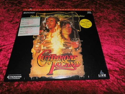 cutthroat island(deluxe widescreen edition) sind zwei laserdisc in englisch - Bild 1 von 2