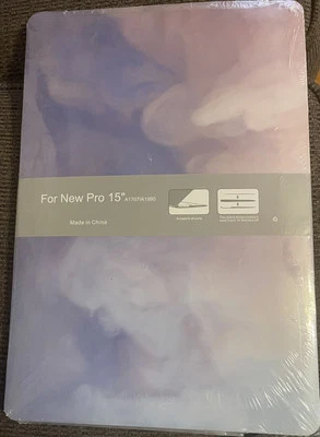 NEW Protective Shell Case Cover for MacBook Laptop ~ New Pro 15" A1707 A1990 - Image 1 of 2