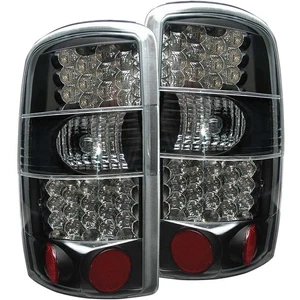 Juego de luces traseras LED de lente transparente negras para Chevy Suburban 1500 00-06 sin puerta de granero - Imagen 1 de 2