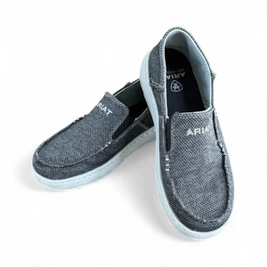 Ariat Men's Hilo 360 Heather Charcoal Slip On Shoes Size 7.5D - Picture 1 of 8