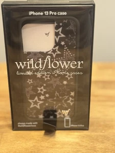 BRAND NEW WILDFLOWER LIMITED EDITION IPHONE 13 PRO CASE COVER-STAR GIRL DESIGN - Picture 1 of 2