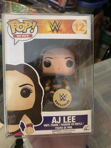 Funko Pop WWE AJ LEE #12 Wwe Exclusive Vaulted! With Case CUSTOM Wrestling Punk - Picture 1 of 8