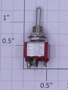 Miniatronics 36-260X DPDT 5A @ 125VAC Center Off Miniature Toggle Switch - Picture 1 of 1