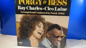 RAY CHARLES & CLEO LAINE - Porgy & Bess (Box & Book) 12" Vinyl Record 2xLP - VG+ - Picture 1 of 5