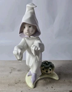 Vintage 1992 Lladro Golden Memories Little Dreamers Ghost mit Kürbis Dasia 8 3/4 - Bild 1 von 13