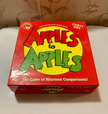 Apples To Apples Party Box The Game Of Hilarious Comparisons 1000+ Cards - NEW - Image 1 of 3
