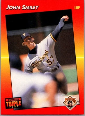 Triple Play 1992 John Smiley #52 Pittsburgh Pirates Foto 1 de 2