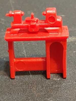 RARO TORNO ROJO CENTRO COMERCIAL MARX #5980 SEARS CASI NUEVO  Foto 1 de 2