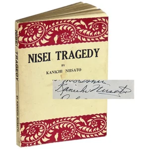Kanichi Niisato / Nisei Tragedy Signed 1938 - Picture 1 of 3