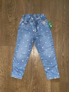 Gap X Disney Mickey Mouse Fleece Lined Jeans 4T NWT - Picture 1 of 5