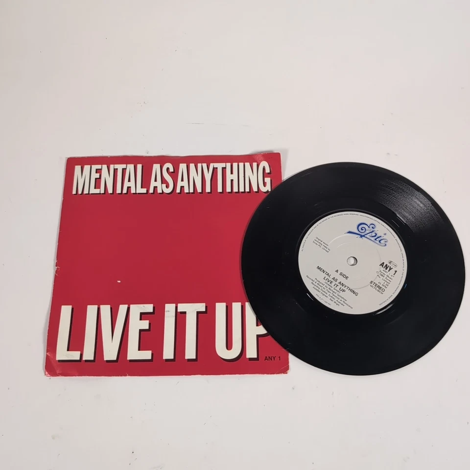 Mental As Anything - Live It Up Vinyl - Image 1 of 4