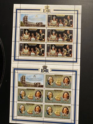 4 Sets Of Stamps From Cook Islands - Image 1 of 4