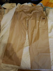 Scrubzone By Landau Women's Scrub Pants 3Xl Cargo Beige New - Picture 1 of 11