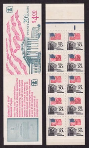 1983 Flag over Supreme Court Sc BK140A 20c MINT BOOKLET plate number 2 - Picture 1 of 1