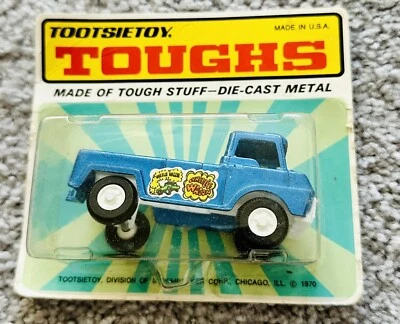 1970 Vintage Tootsie Toy TOUGHS WHEELIE WAGON SEALED TootsieToy 1:43 USA - Image 1 of 4