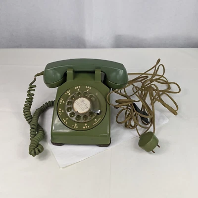 De Colección Sistema Green Bell Western Eléctrico Dial Giratorio Cableado 500 Teléfono 4 Puntas Foto 1 de 4