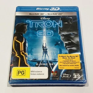 Tron Legacy 3D + 2D | Blu-ray | Region Free | BRAND NEW + Fast Free Post - Picture 1 of 1